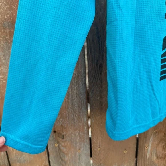 Champion Kids Boys Blue Thermal Long Sleeve T Shirt Size 10-12 - Picture 4 of 8